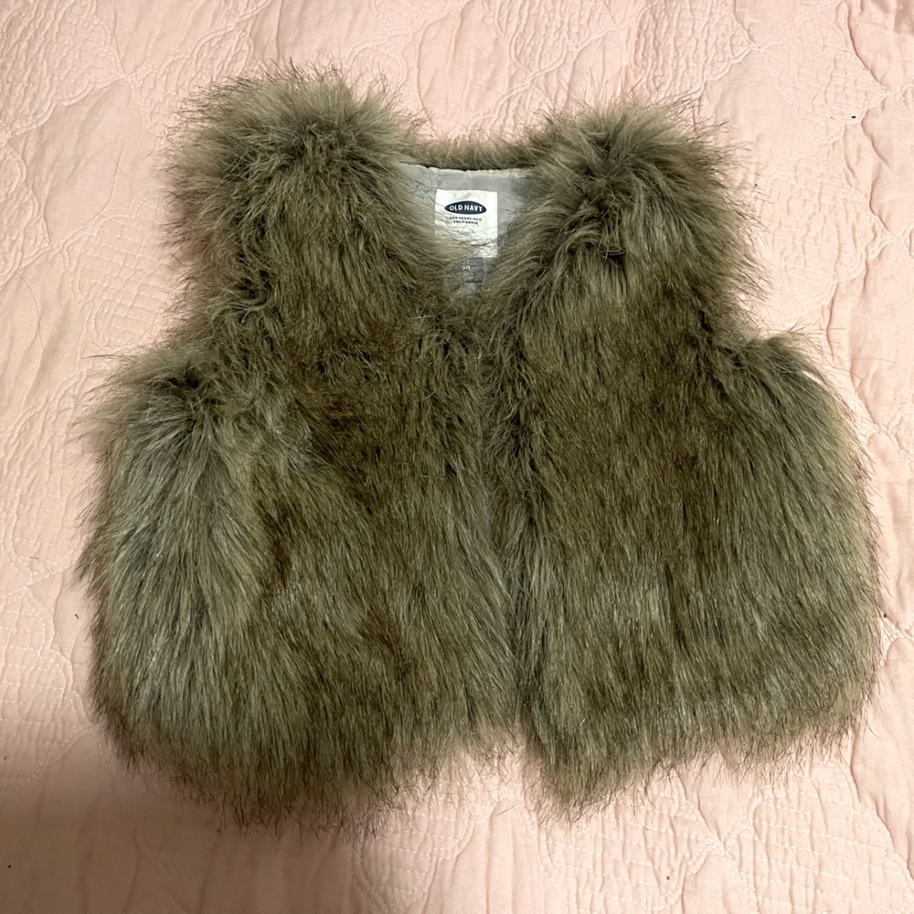 5T Faux Fur Vest